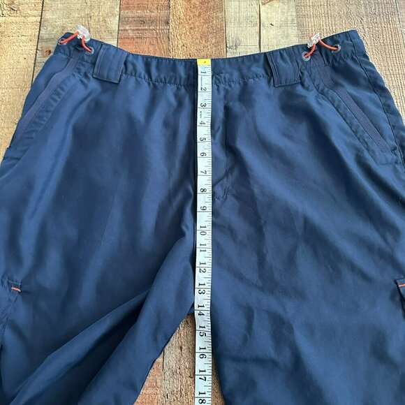 Red sand mens 10" cargo shorts in navy blue -XL - Picture 3 of 7